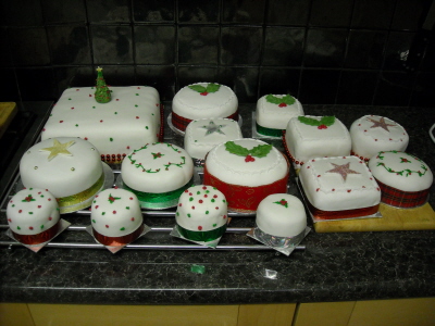 Christmas Cakes!!!